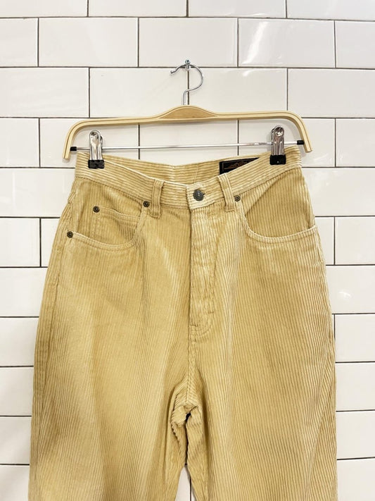 vintage 90s eddie bauer chunky cord high rise pant - good market thrift store
