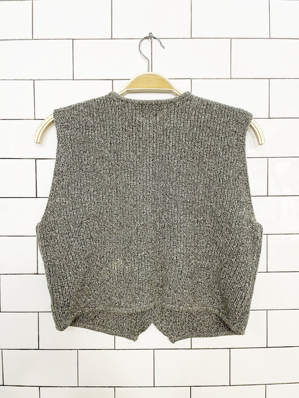 vintage 90s gap crop knit vest top
