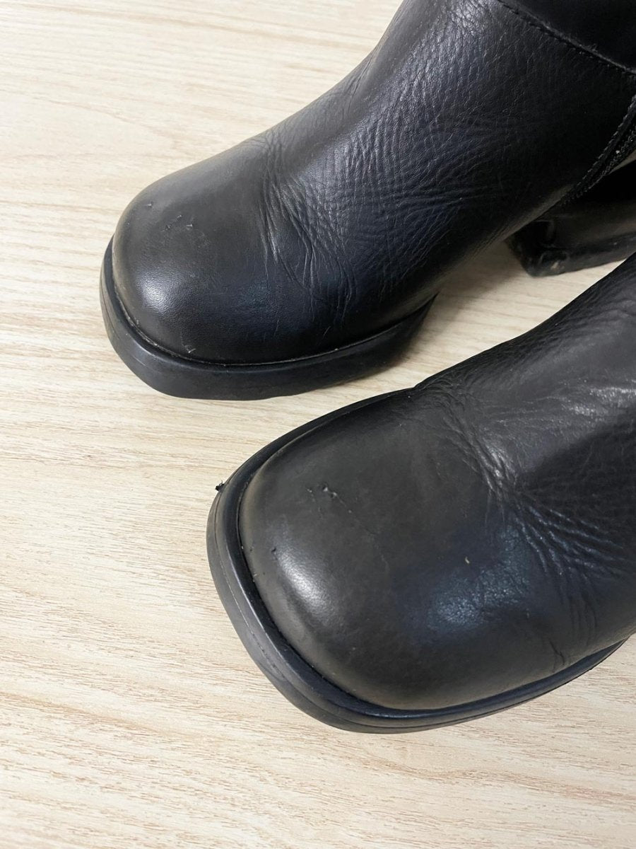 john fluevog haworth tall nappa leather boots - good market thrift store