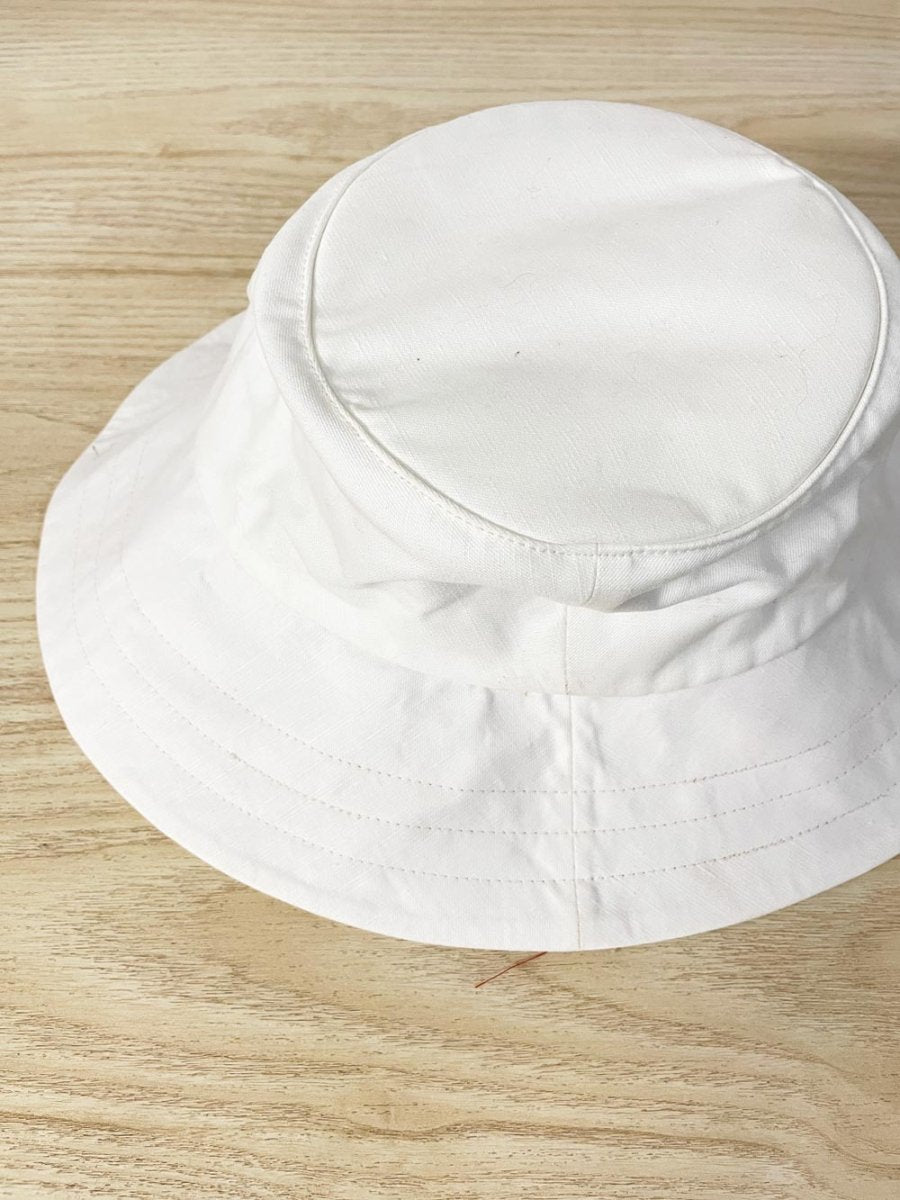 tilley urban organic cotton - hemp long brim bucket hat - good market thrift store