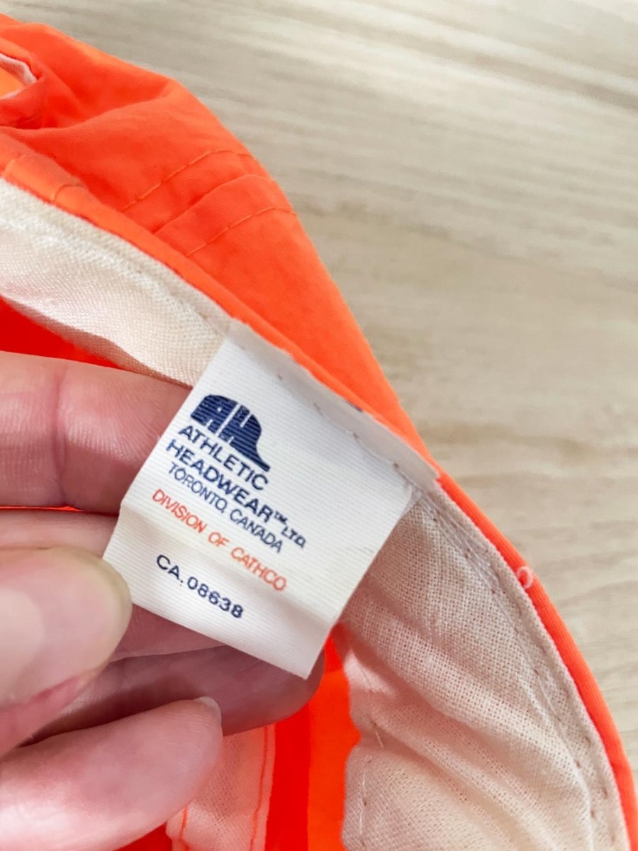 vintage 90s molson indy neon elastic back hat - good market thrift store