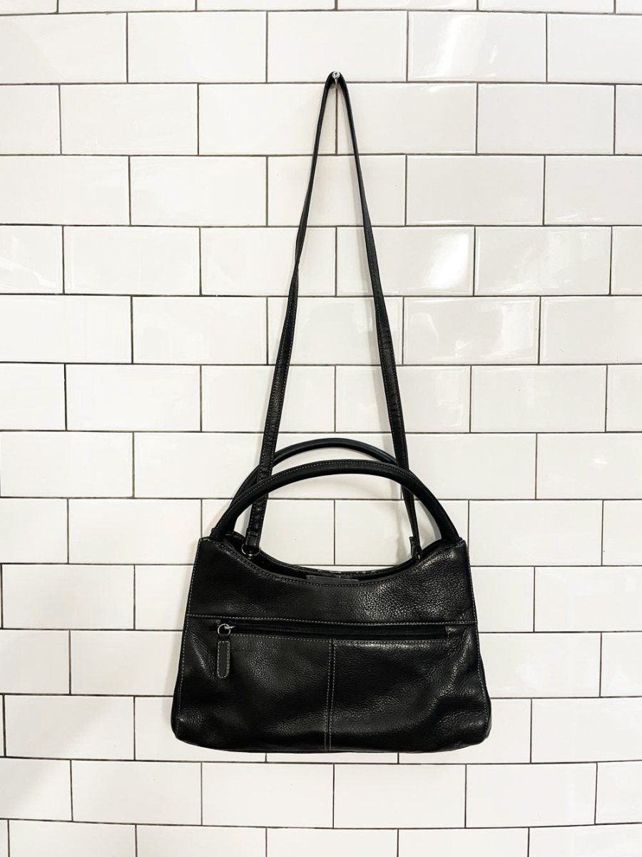 vintage 00s rolf's leather shoulder bag - good market thrift store