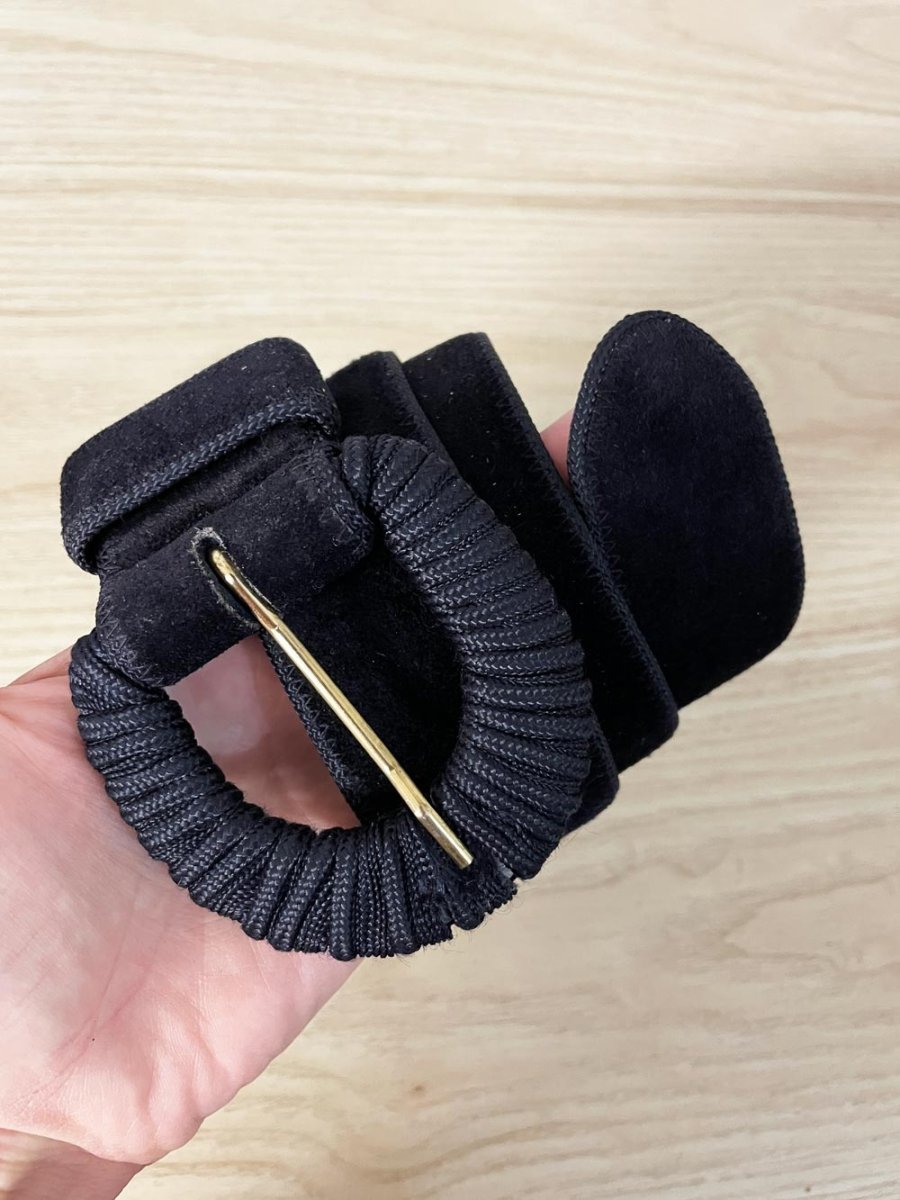 vintage beechers brook suede belt - good market thrift store
