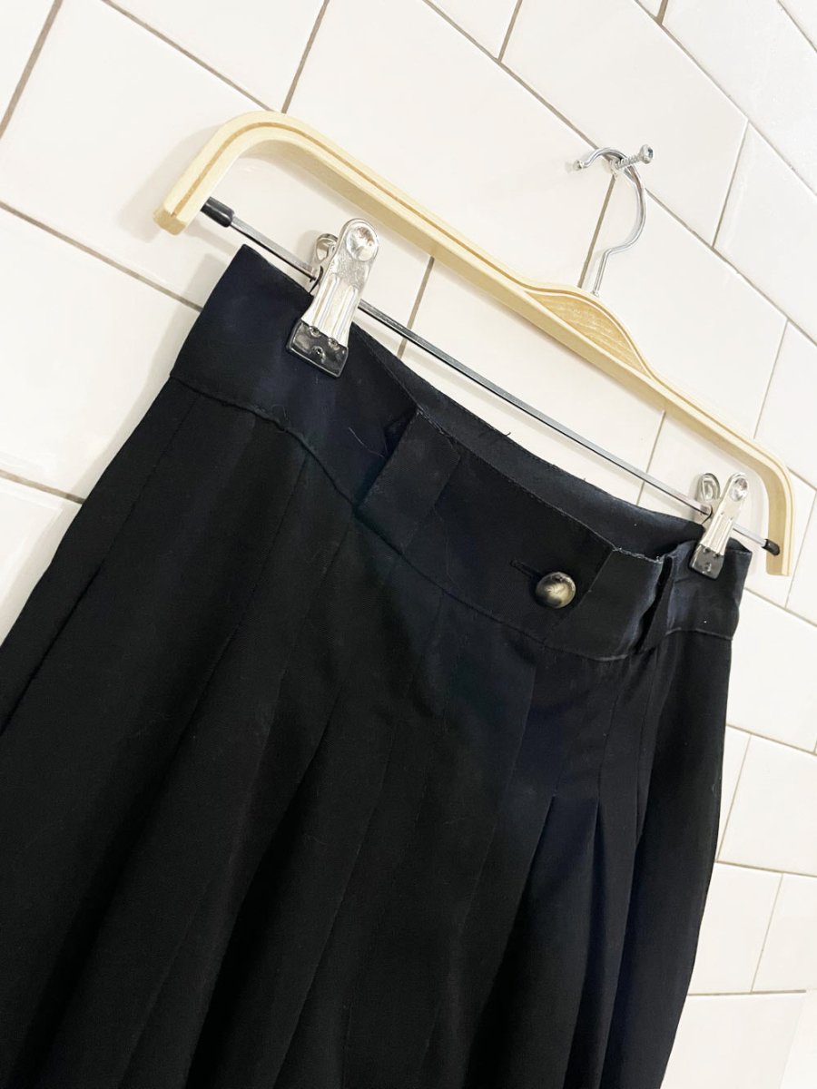 vintage 90s minx pleated high rise wide leg trouser | eva lutz | made in Germany - good market thrift store