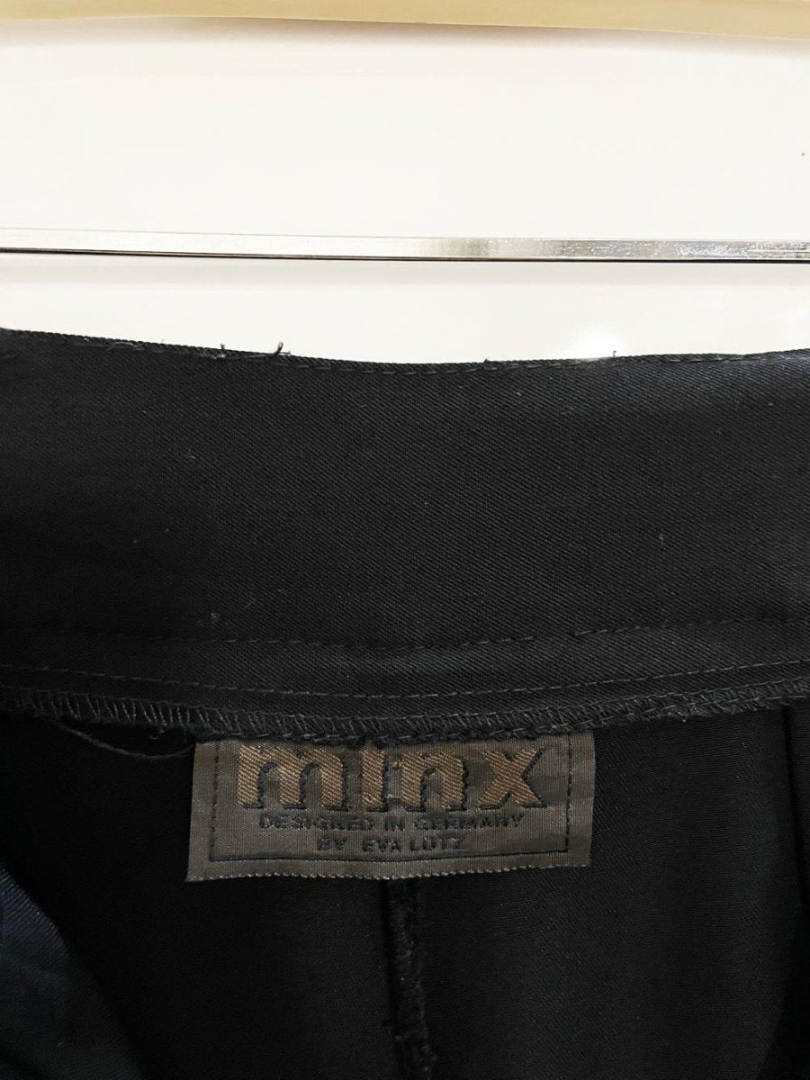 vintage 90s minx pleated high rise wide leg trouser | eva lutz | made in Germany - good market thrift store