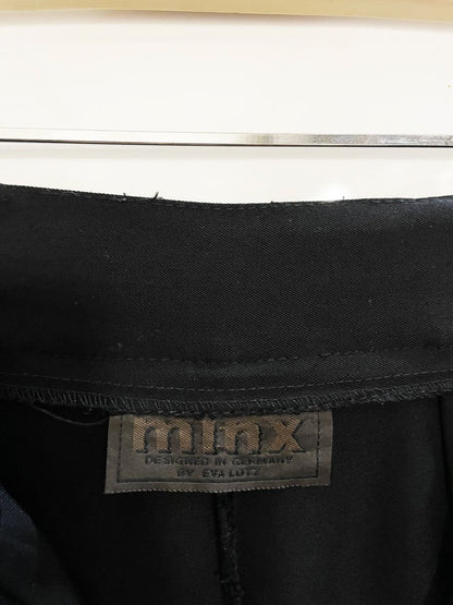 vintage 90s minx pleated high rise wide leg trouser | eva lutz | made in Germany - good market thrift store