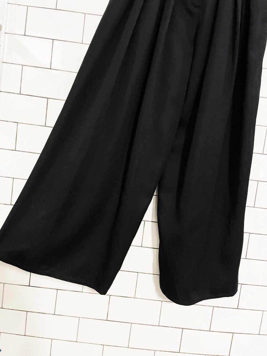 vintage 90s minx pleated high rise wide leg trouser | eva lutz | made in Germany - good market thrift store