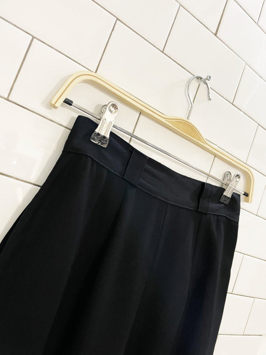 vintage 90s minx pleated high rise wide leg trouser | eva lutz | made in Germany - good market thrift store