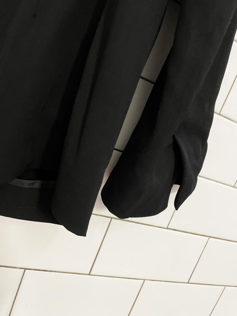 hache tie wrap crepe blazer | garmentory - good market thrift store