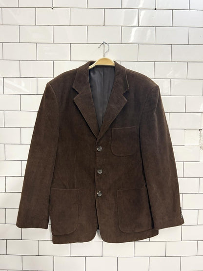 vintage protocol chunky cord blazer - good market thrift store