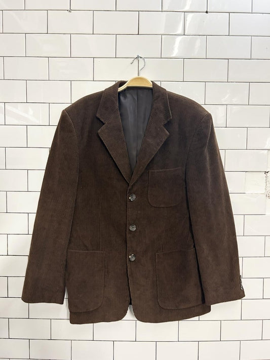 vintage protocol chunky cord blazer - good market thrift store