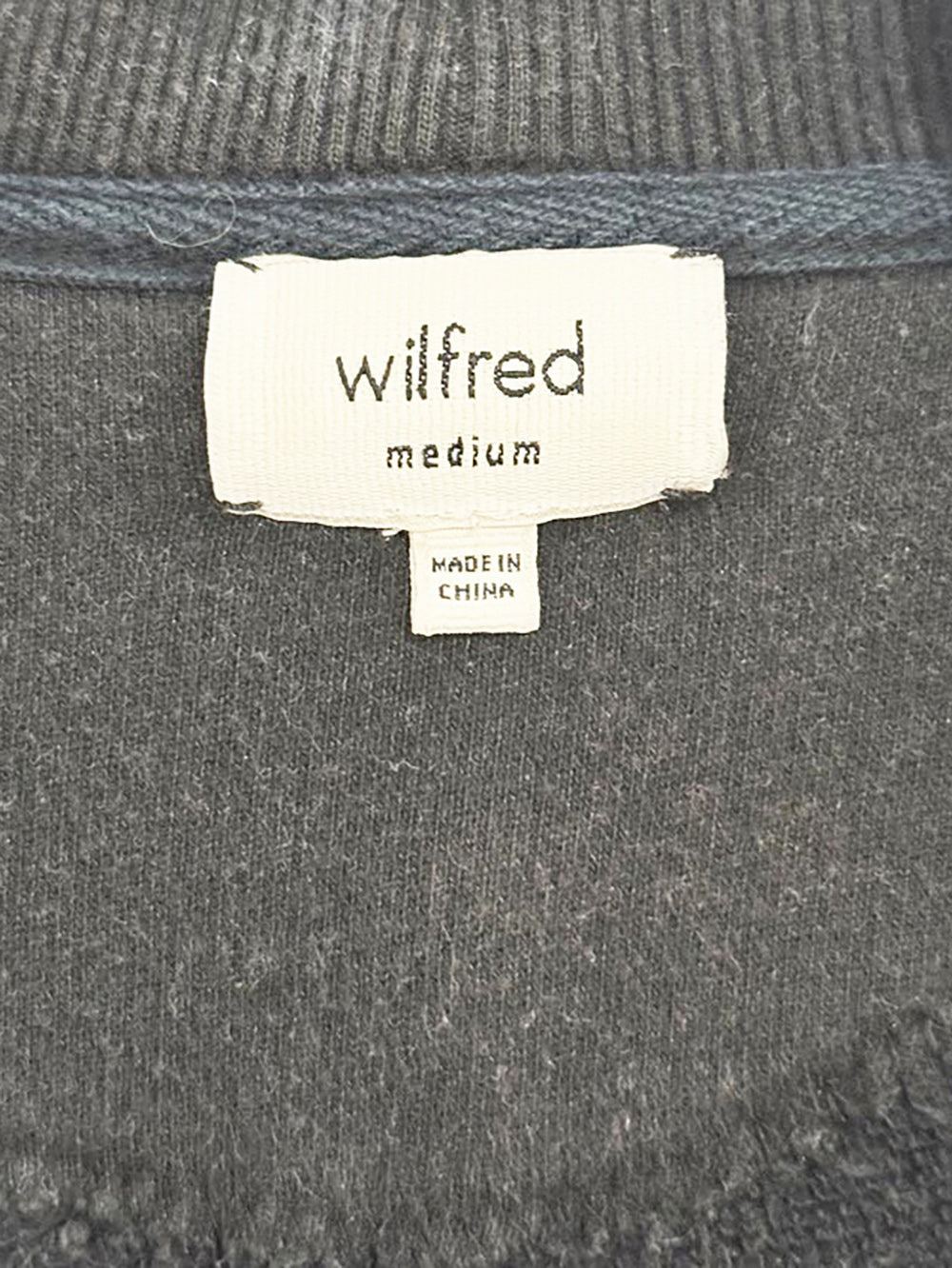 wilfred diderot open cocoon sweatshirt cardigan | aritzia