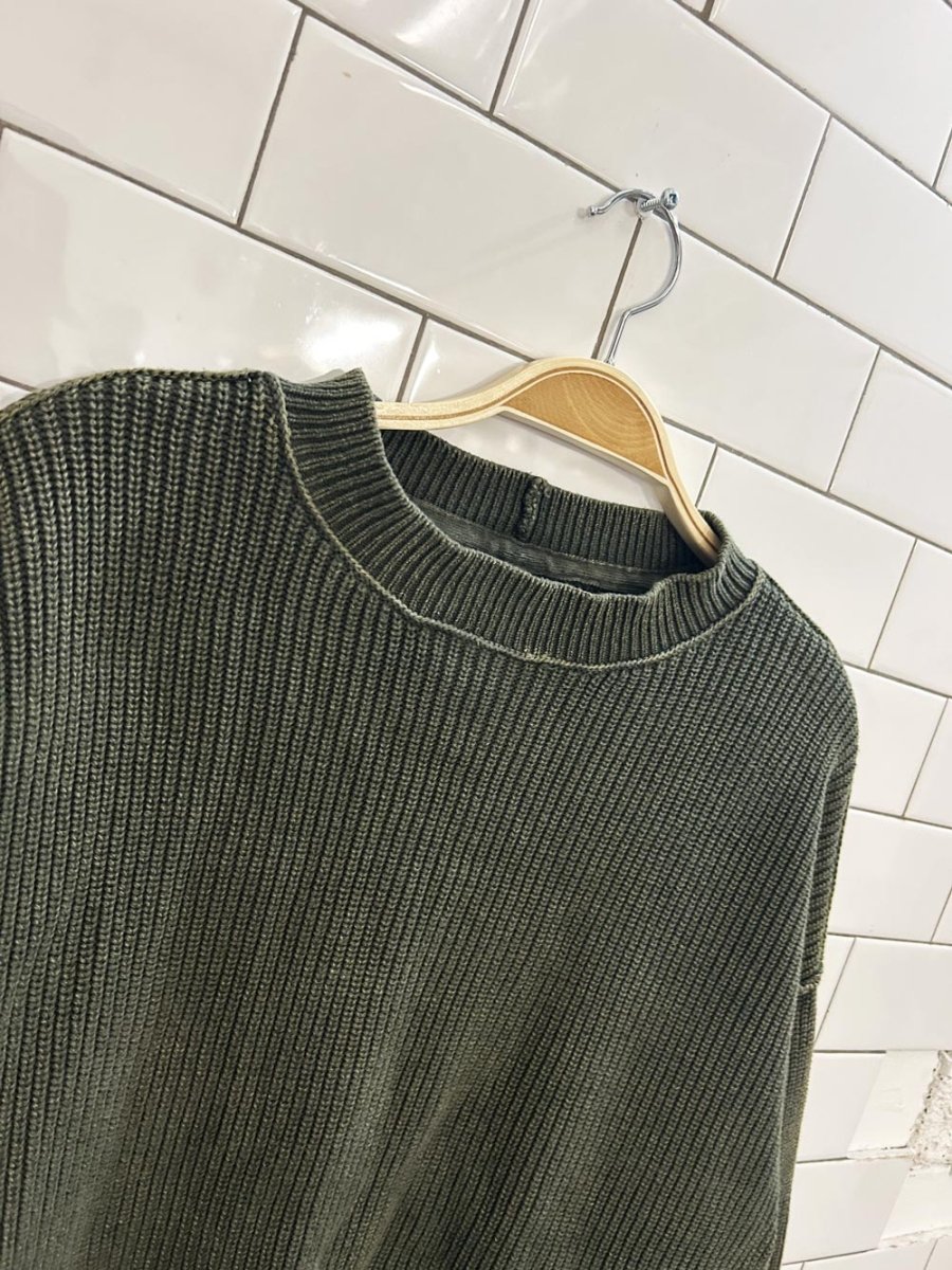 aerie chunky knit cotton sweater - good market thrift store