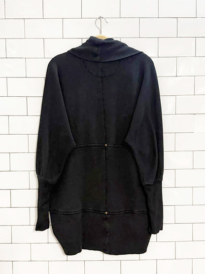 wilfred diderot open cocoon sweatshirt cardigan | aritzia