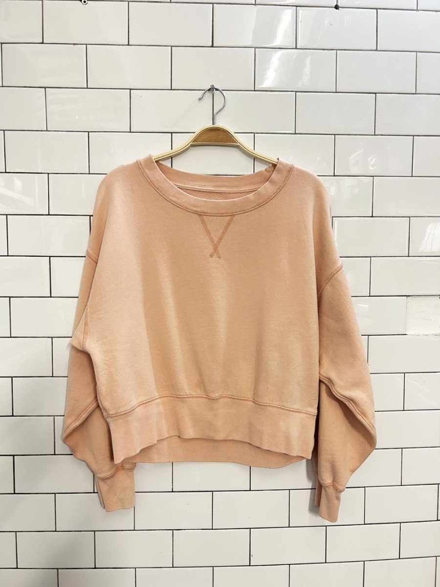 ae peach crop blank crew - good market thrift store