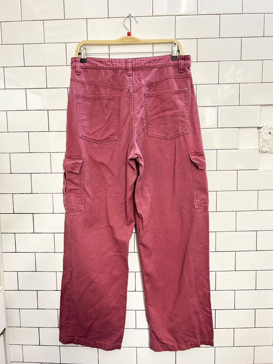 h&m wide leg cargo pant - good market thrift store