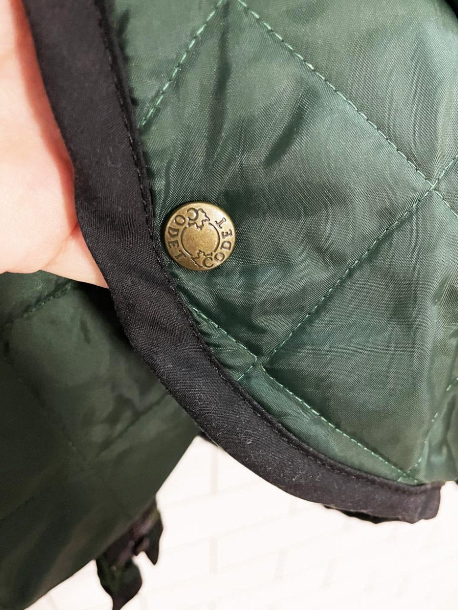 x2 vintage codet quilted boxy liner coat + pant set - good market thrift store