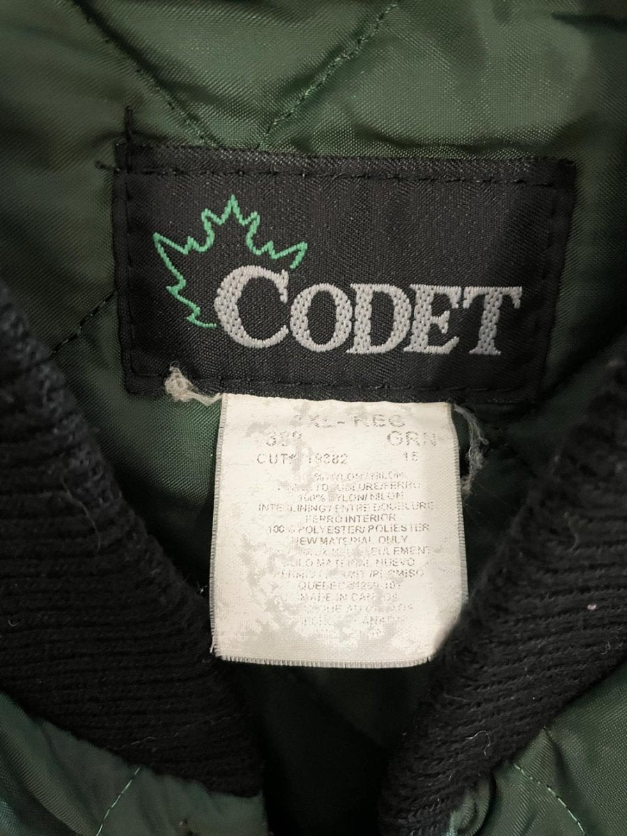 x2 vintage codet quilted boxy liner coat + pant set - good market thrift store