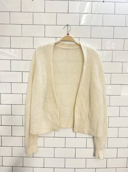 michael kors open knit mohair cardigan - good market thrift store