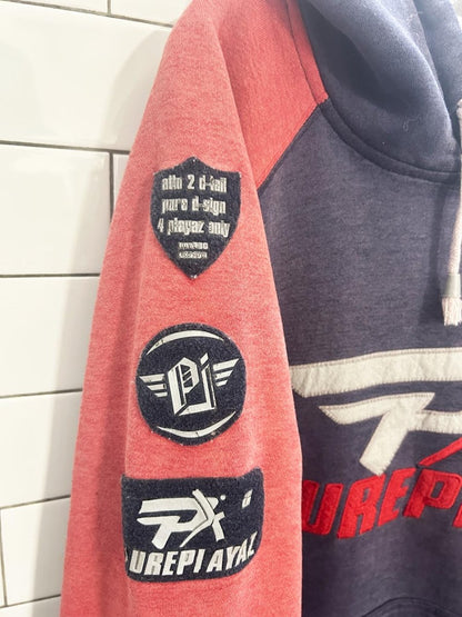 vintage 90s pureplayaz streetwear hoodie - good market thrift store