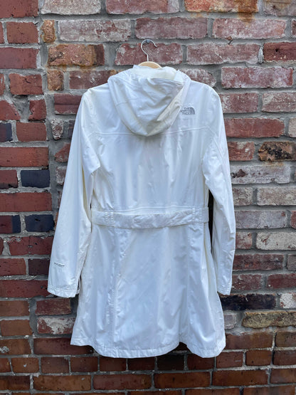 the north face ella belted light hyvent jacket