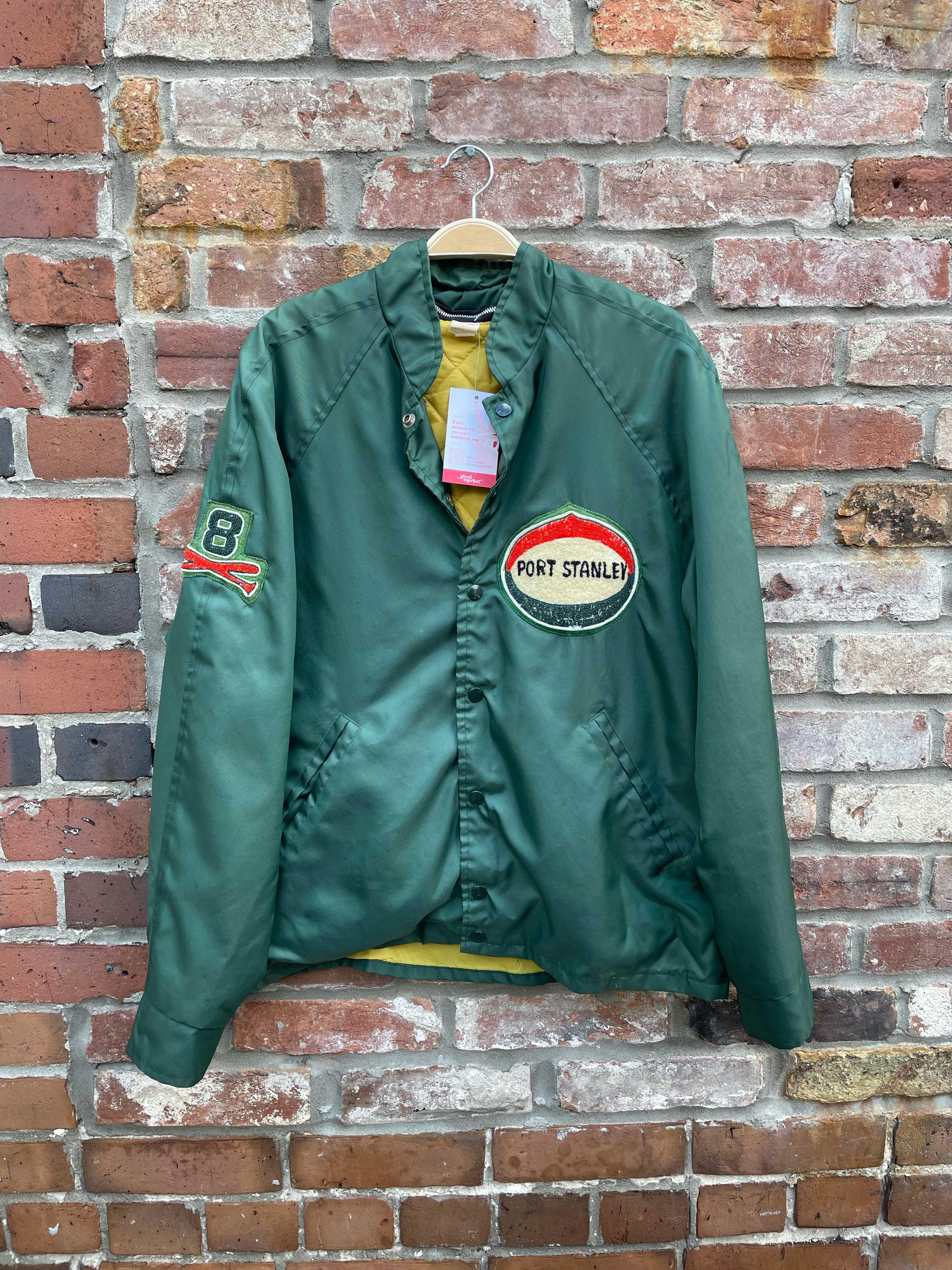 vintage 60s port stanley rowing varsity jacket – good market thrift store
