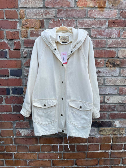 vintage runaway bay hooded cape cod jacket