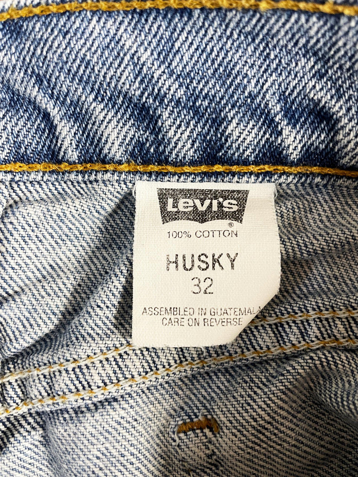 vintage 90s levi's orange tab 550 relaxed loose fit jeans | husky