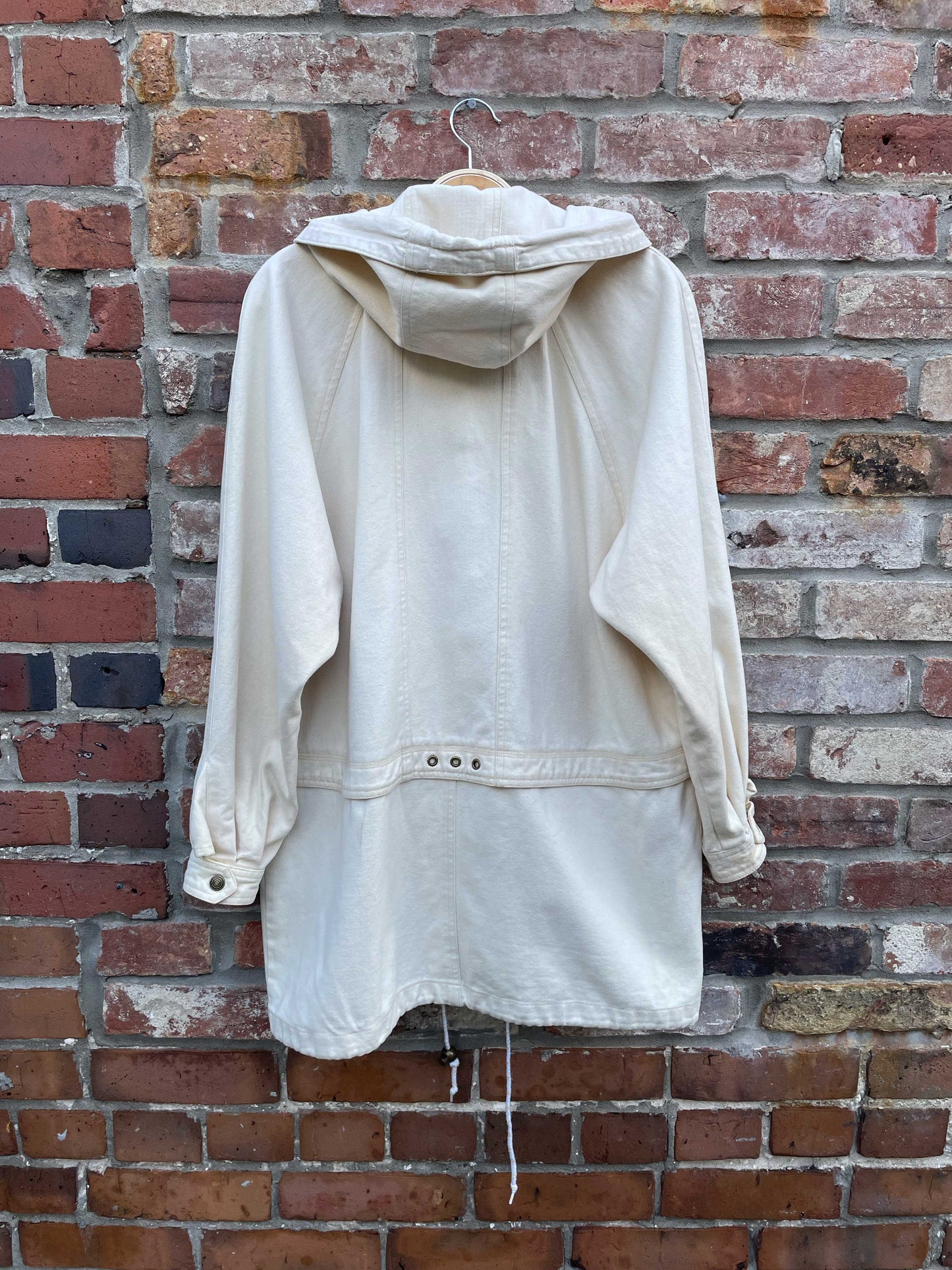 vintage runaway bay hooded cape cod jacket