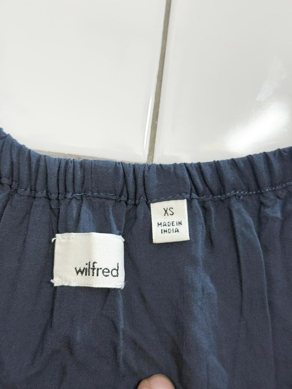 wilfred emmie off shoulder ruffle mini dress | aritzia