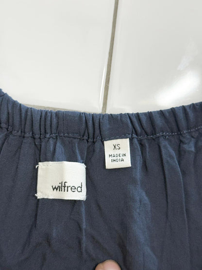 wilfred emmie off shoulder ruffle mini dress | aritzia