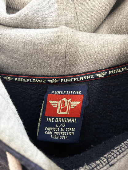 vintage 90s pureplayaz streetwear hoodie - good market thrift store