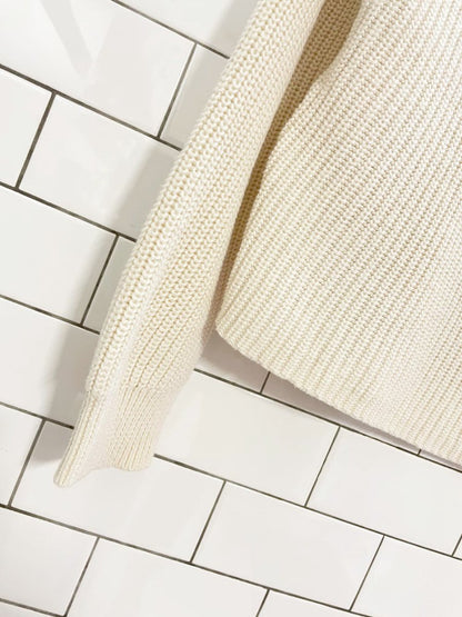 wilfred merino wool - cotton knit v - neck sweater | aritzia - good market thrift store