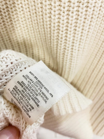 wilfred merino wool - cotton knit v - neck sweater | aritzia - good market thrift store