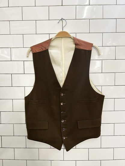 vintage 60s welch margetson wool vest - good market thrift store