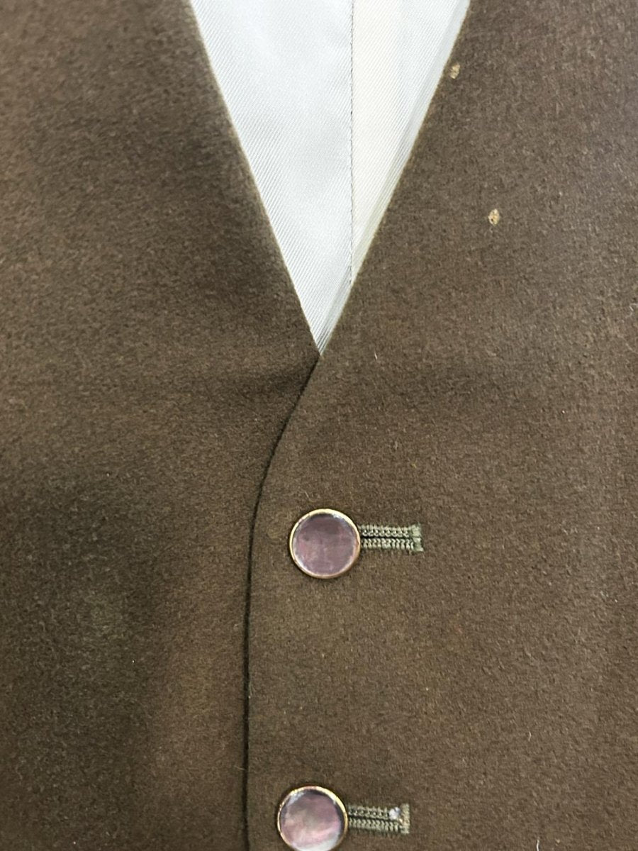 vintage 60s welch margetson wool vest - good market thrift store