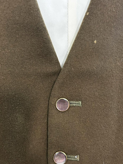 vintage 60s welch margetson wool vest - good market thrift store