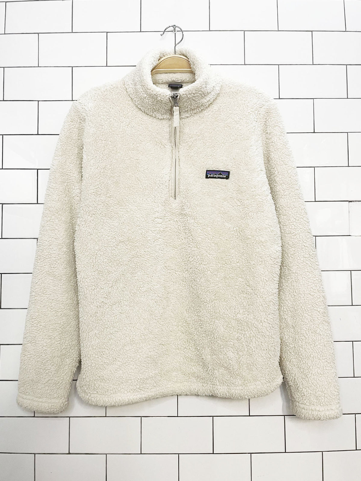 patagonia los gatos 1/4 zip sherpa fleece pullover