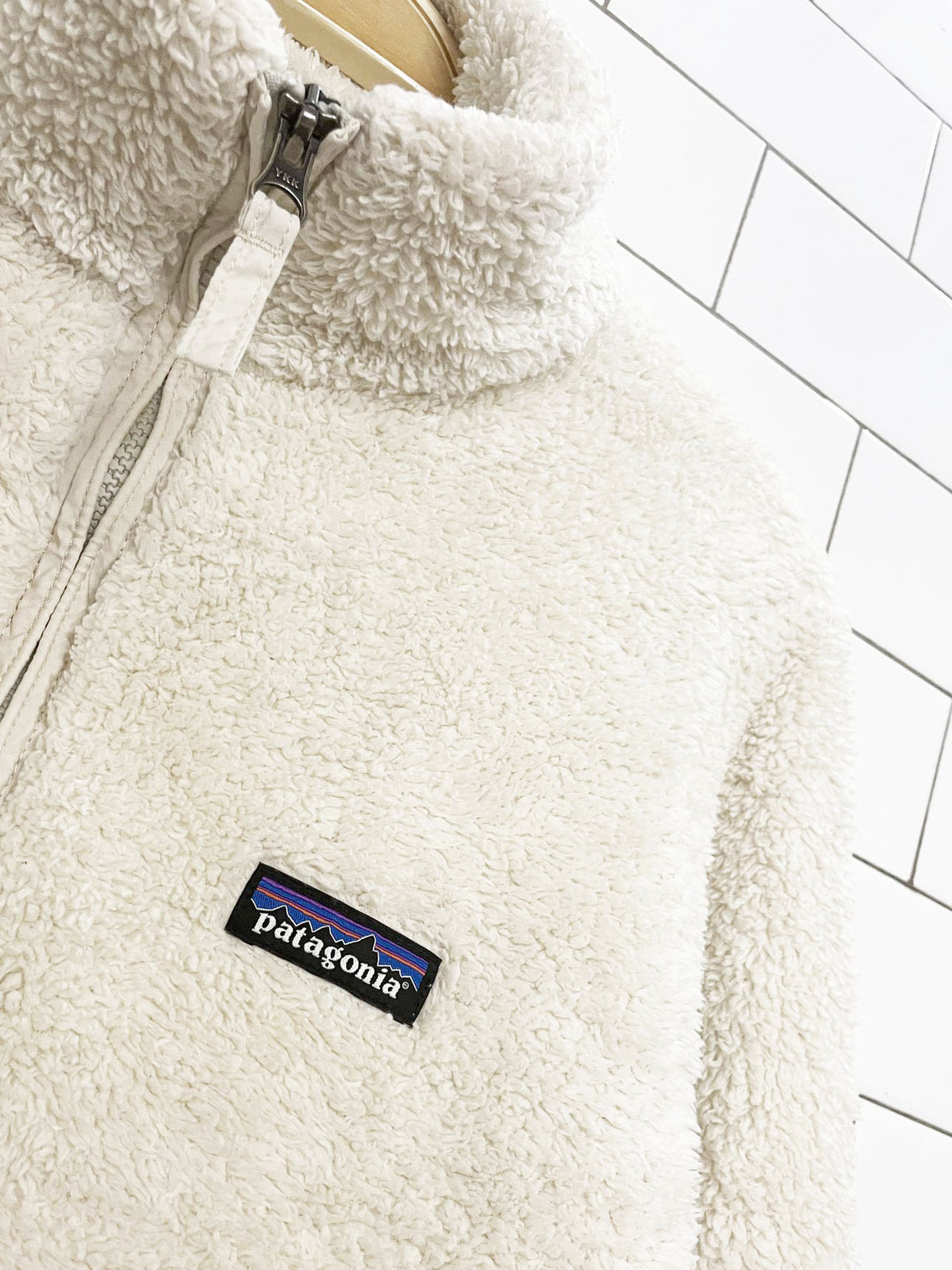 patagonia los gatos 1/4 zip sherpa fleece pullover