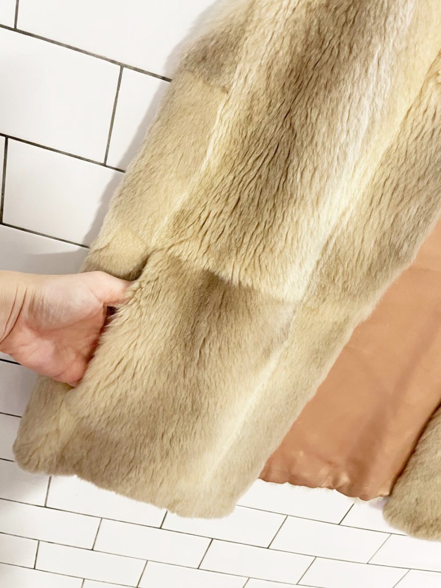 vintage 60s laurent de veilleux shearling vest | prêt à porter paris - good market thrift store