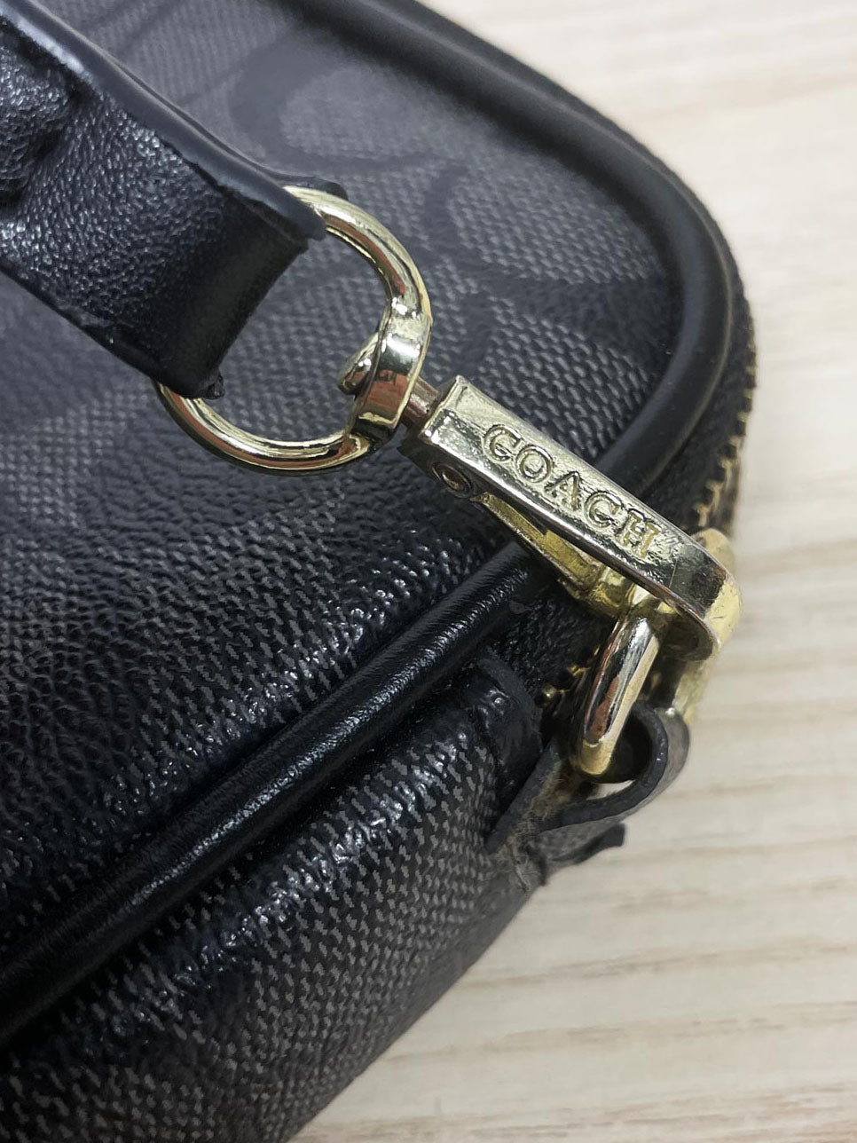 vintage 00s coach mini camera bag crossbody | signature canvas