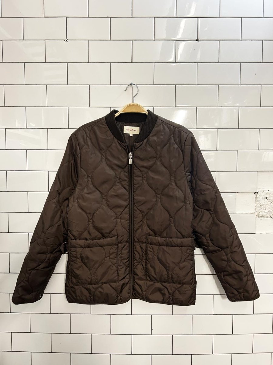 jackpot short quilted liner jacket - good market thrift store