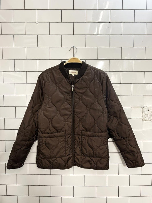 jackpot short quilted liner jacket - good market thrift store