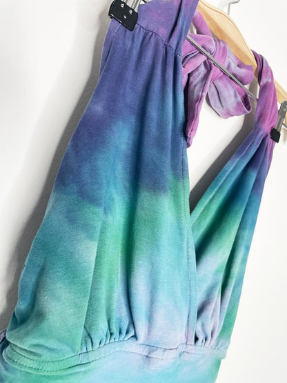 nwt the fairies pajamas tie dye layered halter top