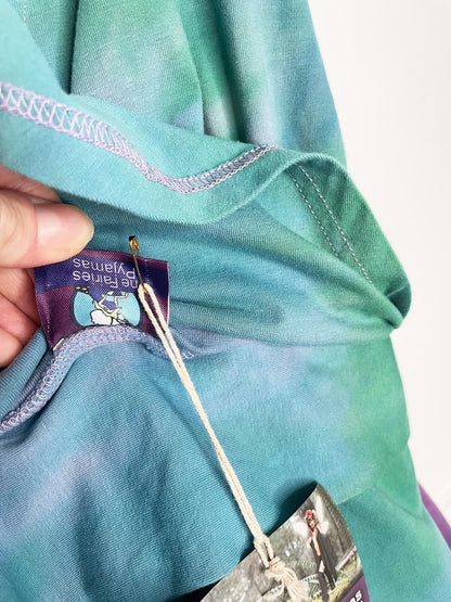 nwt the fairies pajamas tie dye layered halter top