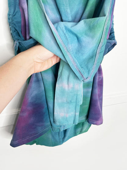 nwt the fairies pajamas tie dye layered halter top