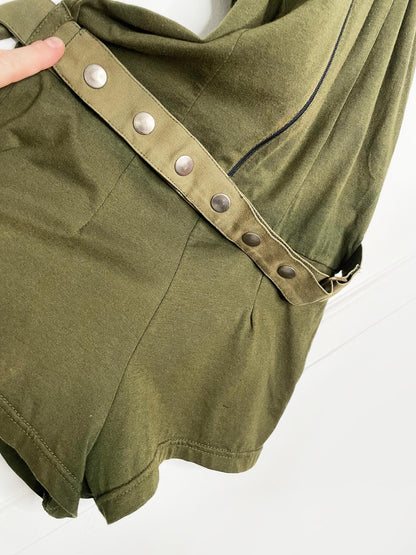 nwt the fairies pajamas retro zip front belted onesie