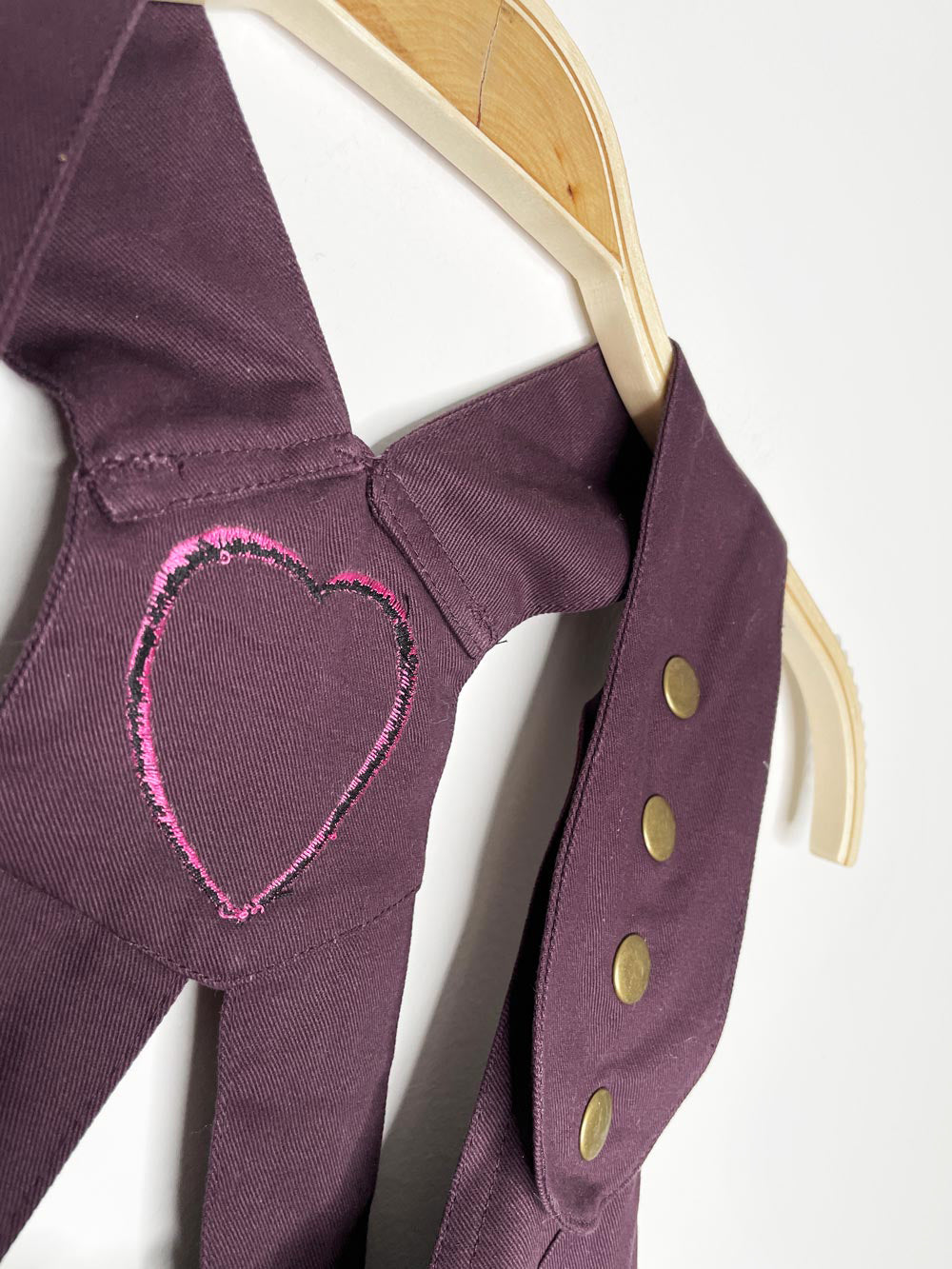 nwt the fairies pajamas lace up back cropped twill vest