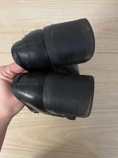 vintage 90s harley davison chunky heeled shoe - good market thrift store