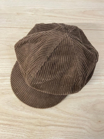 y2k chunky cord newsboy cap - good market thrift store
